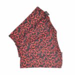 Бандана BUFF полиэстер с м/фиброй 24 х 48 см красный/черный