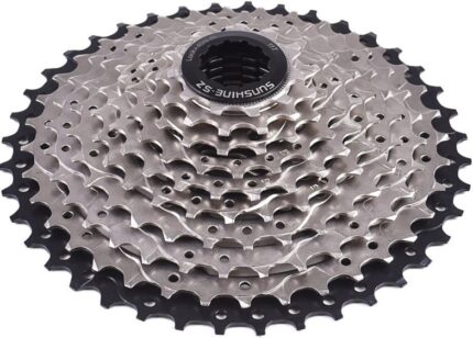 Кассета 10 звезд Sunshine CS-HR-10-40 11-40T никелированная серебро 708405
