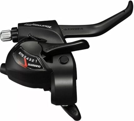 Шифтер/тормоз Shimano Tourney TX800 8 ск трос 2050 мм черный Н