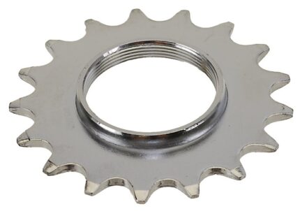 Звезда задняя для Fixie 1/8" сталь16 зубьев серебро 5-325593