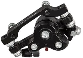 Калипер Repute DSC-510  F160/R140 (адаптер+калипер+колодки+крепл) черный