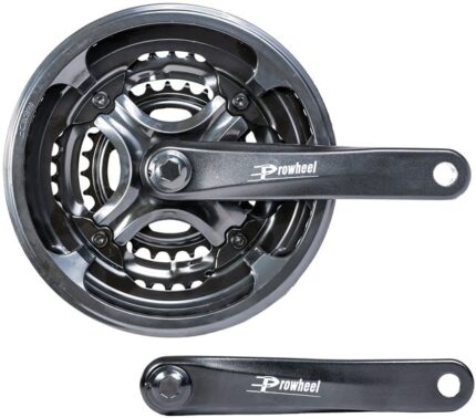 Система 3 звезды Prowheel D-EDx3 Кв 48/38/28T Al защита 170 мм черный 3012602-15
