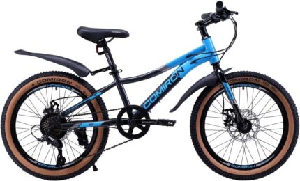 Велосипед детский 20" COMIRON Smart 1.0 Al disc 10" (синий/серый) 11.8 кг (7 ск) 672668