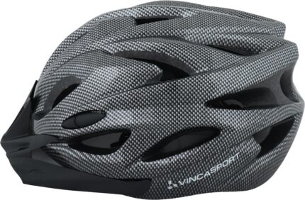 Шлем VINCA VSH-25 "Carbon-black" 24 отв M (54-57) IN-MOLD карбон