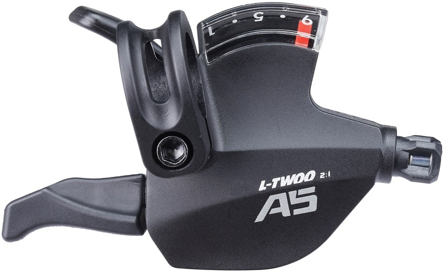 Шифтер L-Twoo A-5 9 скор (SIS) трос 2050 черный Шифтер L-Twoo A-5 9 скор (SIS) трос 2050 черный