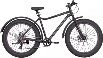 Велосипед фэтбайк 26" RUSH HOUR Traction Al disc 19"(черный) 18,7 кг (8cк)