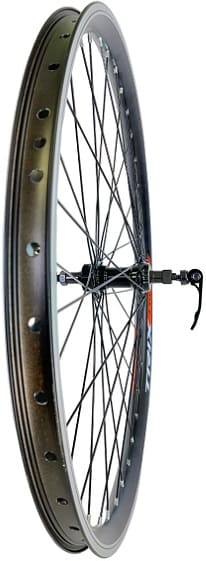 Колесо заднее 26" Al/2 36H Veros втулка Al трещетка эксц черный