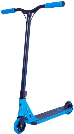 Самокат PRO LONGWAY Summit Al/PU колеса Al 110 мм IHC 3,9 кг черный/синий
