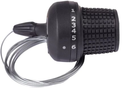 Шифтер SunRun SR-RS-M10-R6 Grip Shift 6 ск трос 2100 мм черный 703608