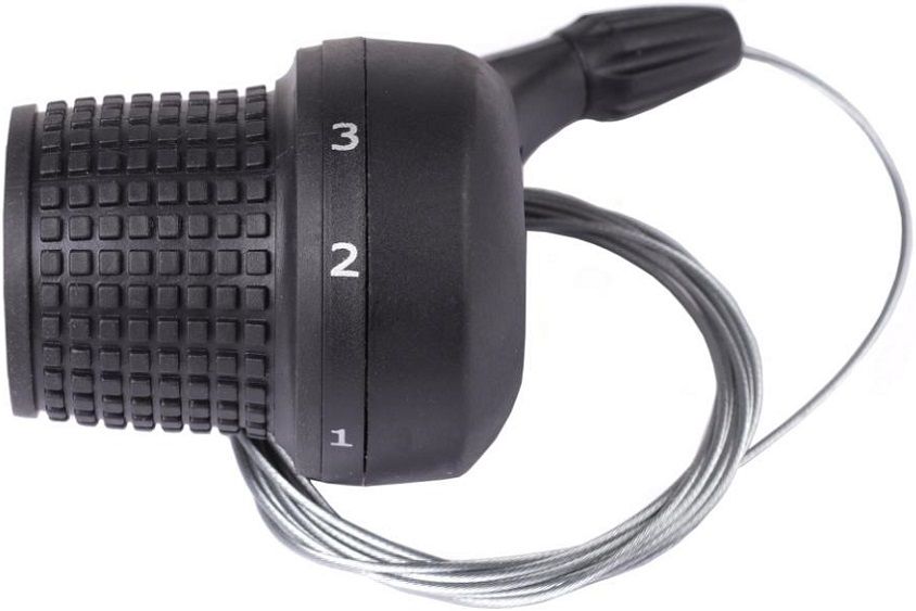 Шифтер SunRun SR-RS-M10-L3 Grip Shift 3 ск трос 1800 мм черный 703607 Шифтер SunRun SR-RS-M10-L3 Grip Shift 3 ск трос 1800 мм черный 703607
