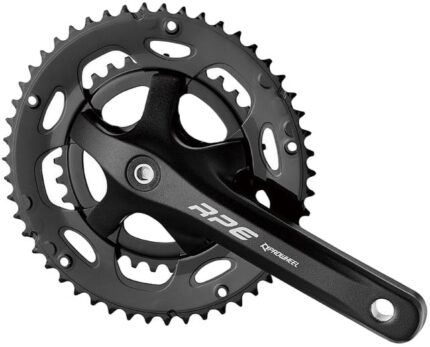 Система 2 звезды Prowheel RPE-421 Al 34/50T 2 х 8/2 х 7 скор 175 мм Road черный