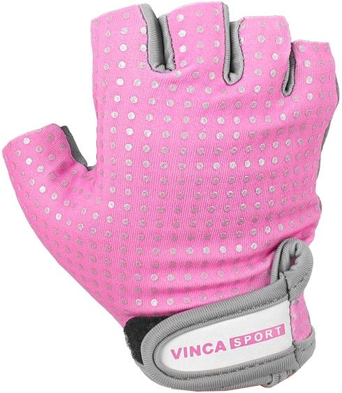 Перчатки вело к/п детские VG-806 Dots (7XS) розовый Перчатки вело к/п детские VG-806 Dots (7XS) розовый