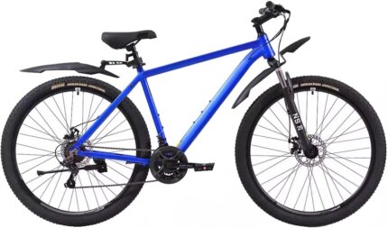 Велосипед горный 29" RUSH HOUR XS-925 Al disc 23"(синий) 16,2 кг(21ск)