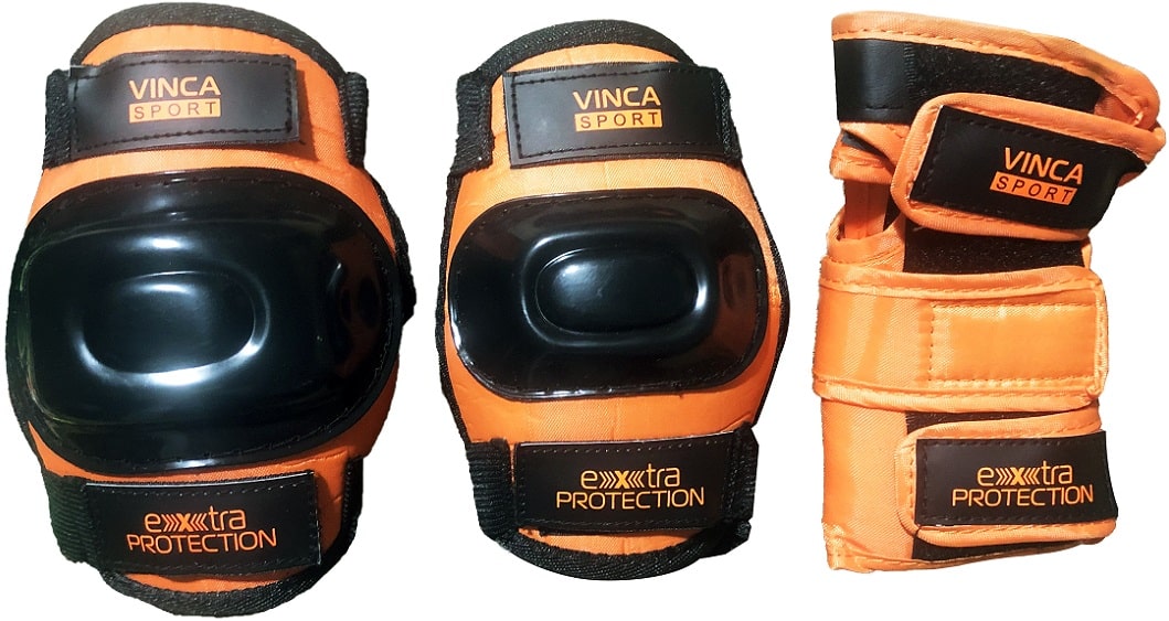 Защита VP-32 детская (S) локоть/колено/запястье оранжевый Защита VP-32 детская (S) локоть/колено/запястье оранжевый