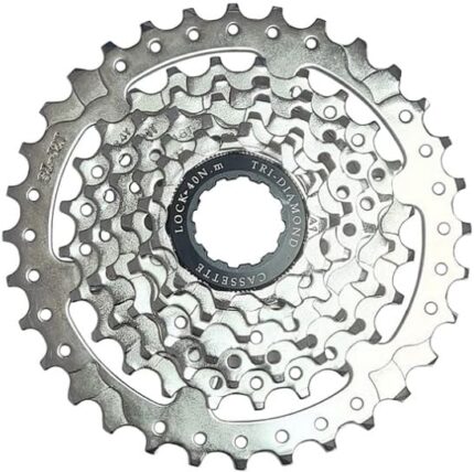 Кассета 7 звезд Tri-Diamond 11-32T хромированная серебро
