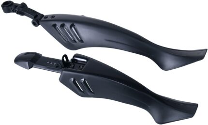 Крылья 24-26" VRS GT-DSY-S пластик 70 мм п/вилку з/штырь черный