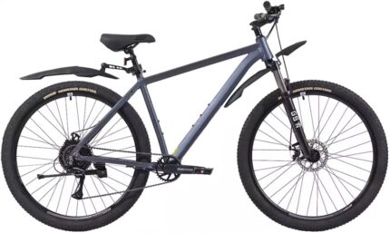 Велосипед горный 27,5" RUSH HOUR XS-735 Al disc 18"(черный) 14,8 кг(9ск)