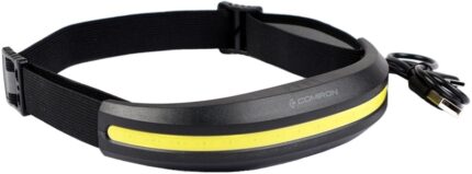Фонарь налобный Comiron O’Head One 400 lm АКБ 1200 mAh USB черный