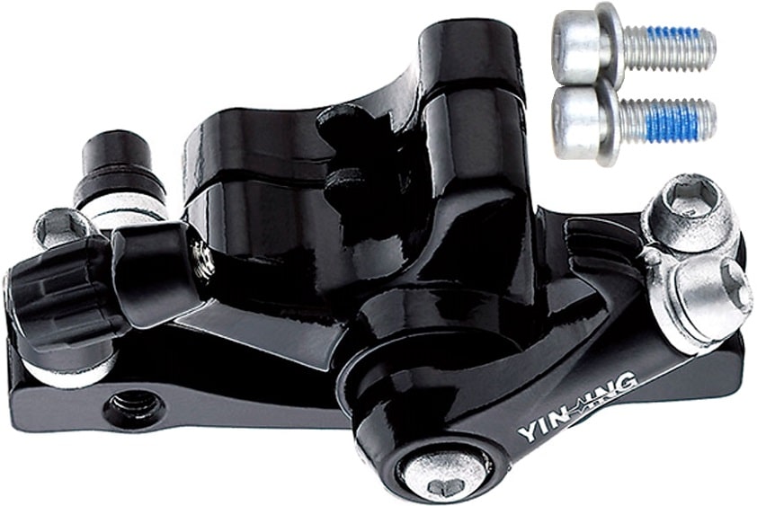 Калипер Yinxing YX-DB01 F160/R140 мм передний/задний черный 6492 Калипер Yinxing YX-DB01 F160/R140 мм передний/задний черный 6492