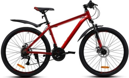 Велосипед горный 26" COMIRON Universe Al disc 17"(красный металлик) 14,1 кг(21ск) 739757