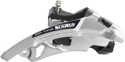 Перекл/передний SunRun FD-SR-31 универсальная тяга и хомут 48T серебро