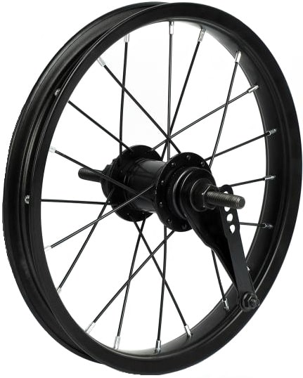 Колесо заднее 14" Fe/1 16H Maya втулка 1 ск (Sanjian) черный