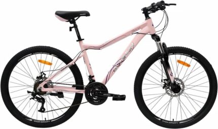 Велосипед горный 26" COMIRON Flame Al disc 17"(розовый) 14.2 кг(21ск) 672682