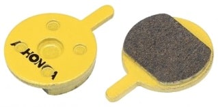 Колодки тормоз.диск Alhonga HJ-DS30 synthetics D-25 мм желтый 3122612-9