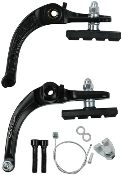 Тормоз задний Logan LB-U-120AE Al U-Break для BMX черный