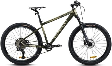 Велосипед горный 27,5" COMIRON Predator 2.0 Al disc 17"(зеленый) 13,5 кг(11ск) 740906
