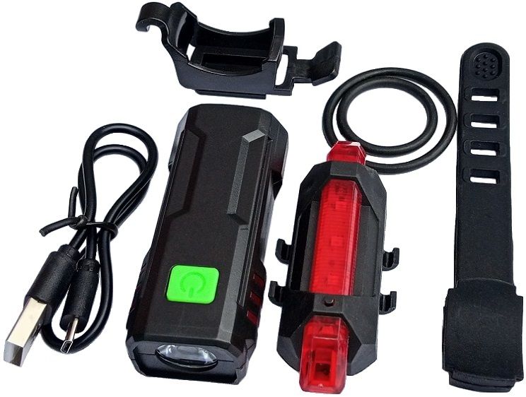 Фара/фонарь QIXUN QX-T1198 1диод 400 lm/3ф + 3д./3ф красный АКБ 700 mAh USB черный/красный 743694 Фара/фонарь QIXUN QX-T1198 1диод 400 lm/3ф + 3д./3ф красный АКБ 700 mAh USB черный/красный 743694