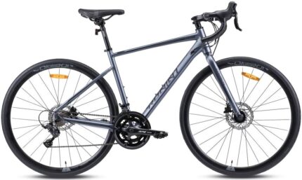 Велосипед шоссейный 28" COMIRON Ronin I 51 см Al (серый) 10,2 кг(18ск) 741000