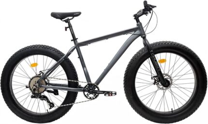 Велосипед фэтбайк 26" COMIRON Chubby-01 Al disc 17"(серый) 18,4 кг(10cк) 740064