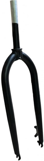 Вилка перед 26" VRS Al 1 1/8" х 195 мм б/резьбы D для Fat Bike черный