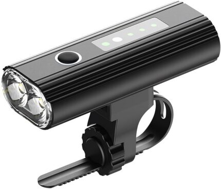 Фара Comiron OKO-700 Al 2 диода XPR 700 lm АКБ 3,7V/4000mAh USB черный 9347