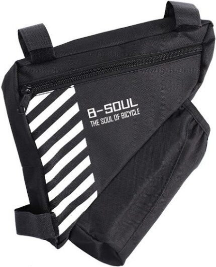 Сумка под раму B-Soul 205 х180 х 215 мм отсек для фляги черный 743519