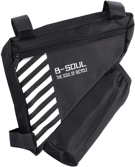 Сумка под раму B-Soul 205 х180 х 215 мм отсек для фляги черный 743519 Сумка под раму B-Soul 205 х180 х 215 мм отсек для фляги черный 743519
