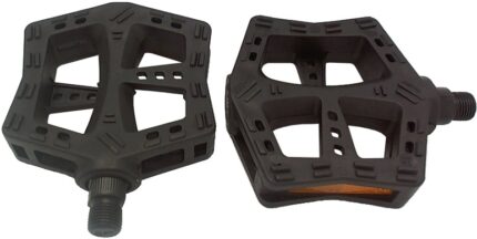 Педали BMX Wellgo LU-985 пластик 9/16" отражатели 368 гр черный 6-190420
