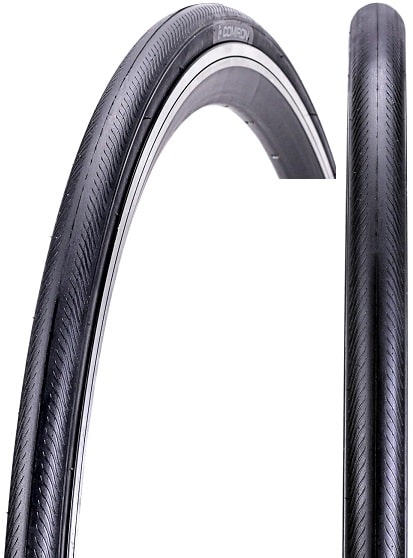 Покрышка 28  COMIRON 700 x 23C  J-1821 ROAD слик черный