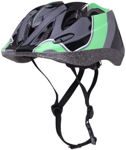 Шлем RIDEX Envy MTB 11 отв M/L (54-58 см) черный/зеленый