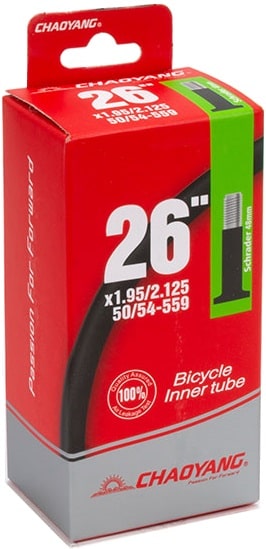 Камера 26  CHAOYANG 26 х 1.90/2,125  A/V черный 3082603-005