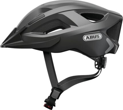 Шлем ABUS Aduro 2.0 14 отв L (58-62) см с LED фонариком серый 05-0072549