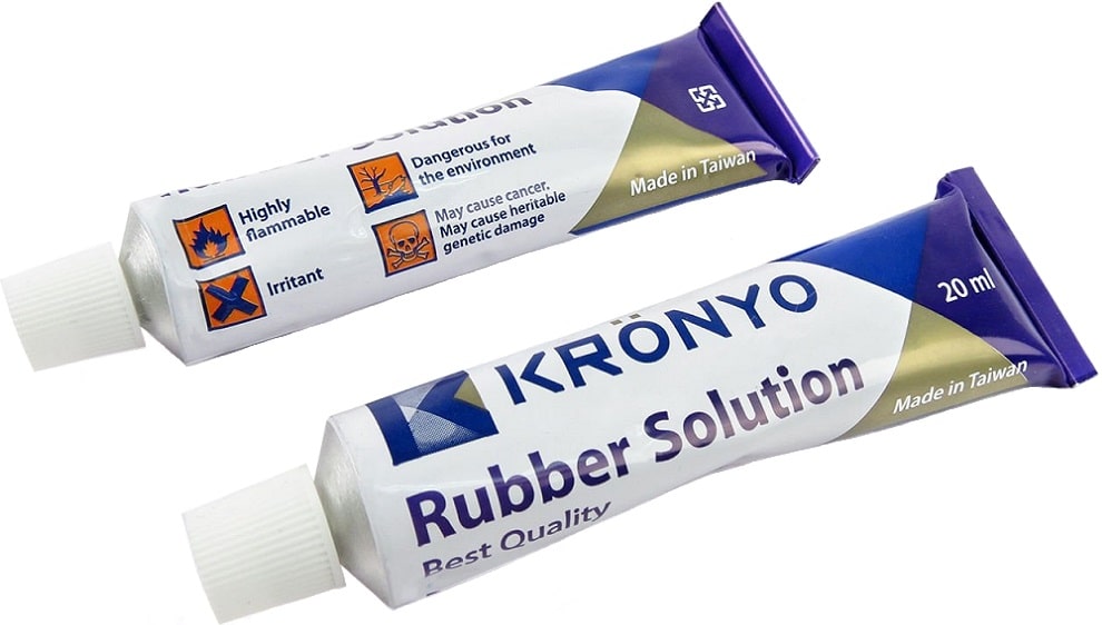 Клей для резины Kronyo RS190 в тюбике 20 гр синий 6-190190 Клей для резины Kronyo RS190 в тюбике 20 гр синий 6-190190