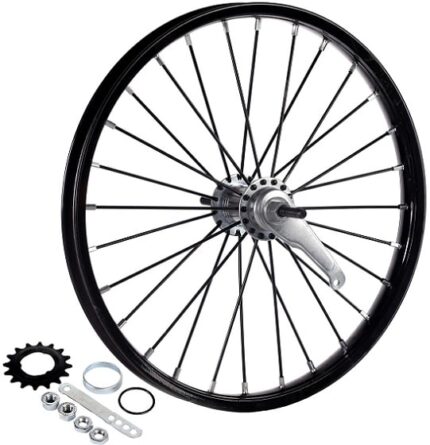 Колесо заднее 18" Fe/1 28H VRS втулка 1 ск черный