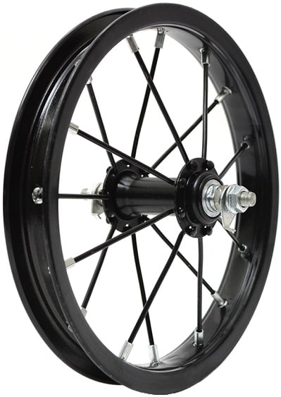 Колесо переднее 14" Fe/1 16H VRS втулка Fe гайки черный