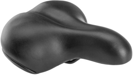 Седло вело Trix AZ-018A комфорт 250 x 215 мм пружины замок черный
