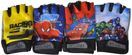 Перчатки вело к/п детские  с рисунком