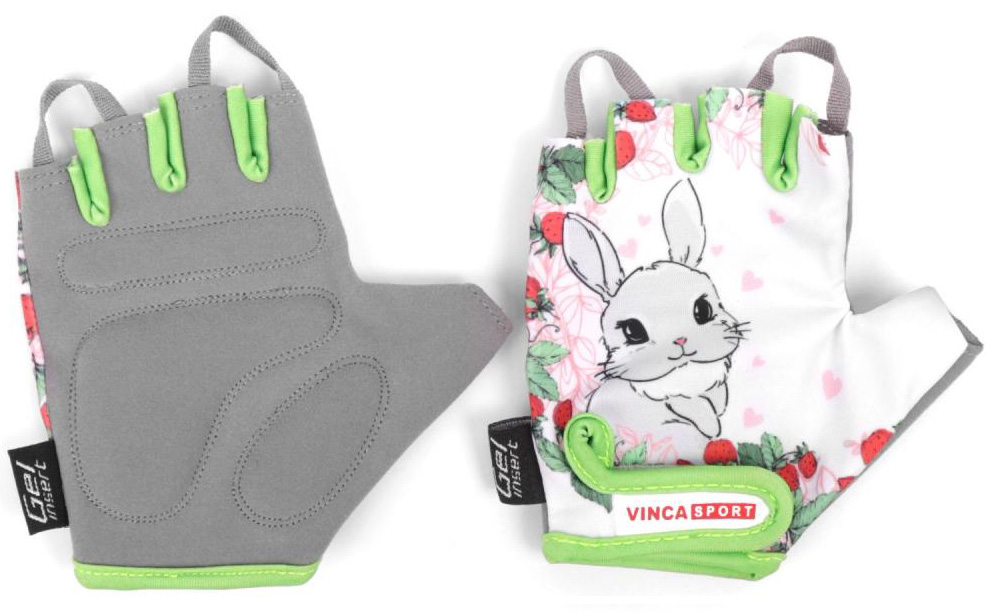 Перчатки вело к/п детские VG-230 Bunny (5XS) белый Перчатки вело к/п детские VG-230 Bunny (5XS) белый