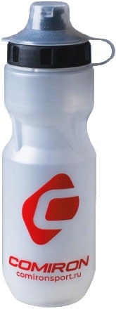 Фляга 750 мл. Comiron Advance пластик с крышкой прозрачный 723193