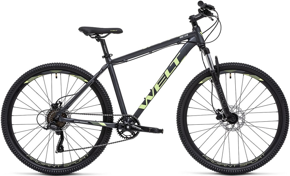 Велосипед горный 29" WELT Ridge 1.0 Al HD 18"(серый) 14,6 кг(7ск) Велосипед горный 29" WELT Ridge 1.0 Al HD 18"(серый) 14,6 кг(7ск)